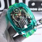 Swiss Copy Jacob and CO. Bugatti Chiron Tourbillon Green Sapphire Watches